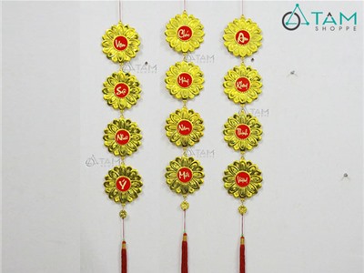 Dây treo Tết Hoa hướng dương số 50 (110cm)